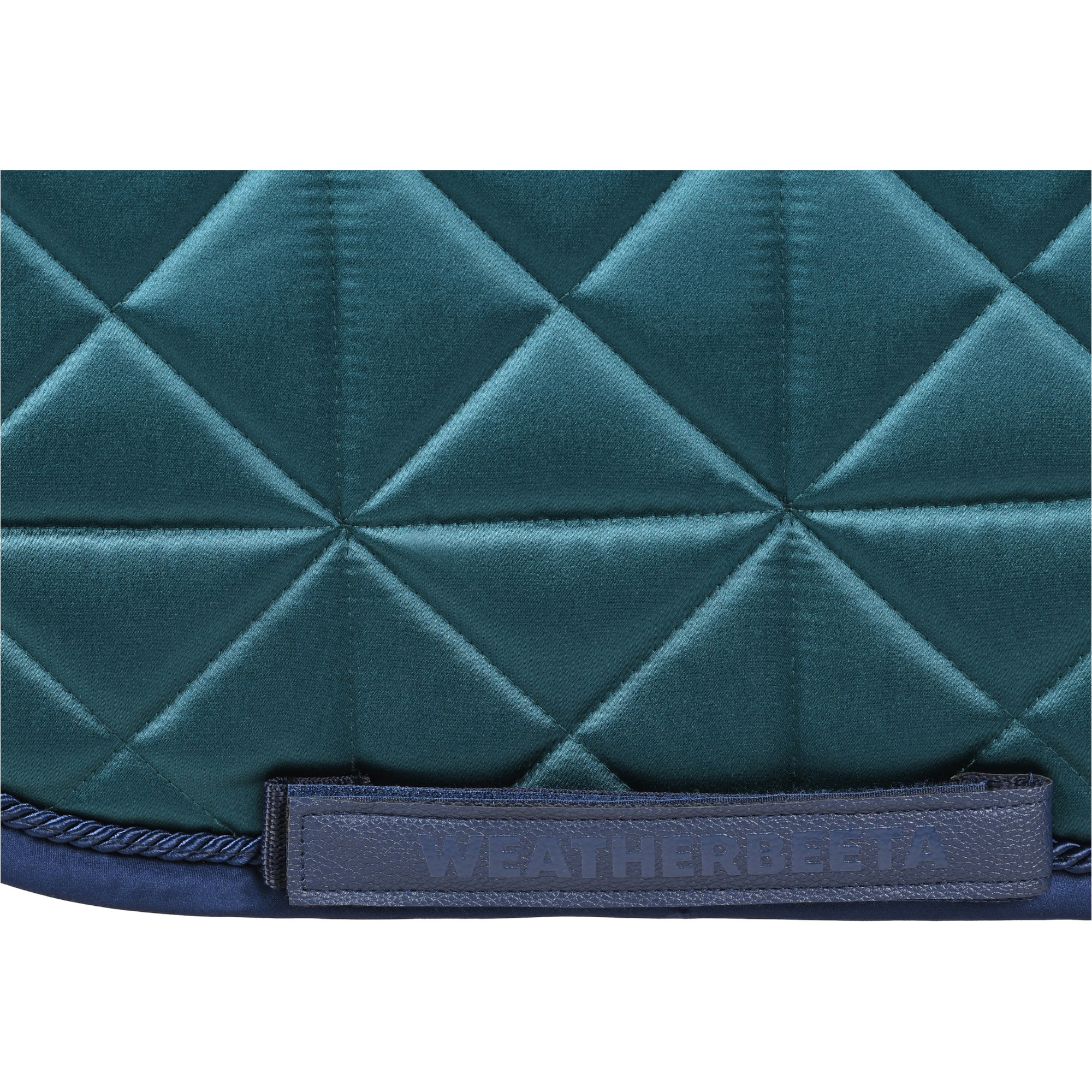 2026 WeatherBeeta Satin Luxe Air-Tec Dressage Saddle Pad 1030348007 - Forest Green